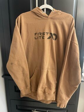First Lite Men's Sweatshirt Hoodie with Logo